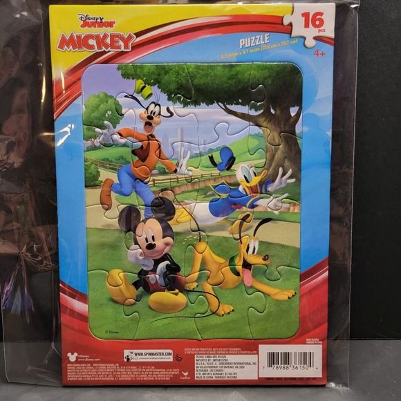 Disney Other - Mickey Disney Jr 16pc Puzzle